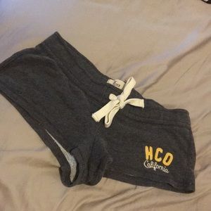 Gray Hollister shorts